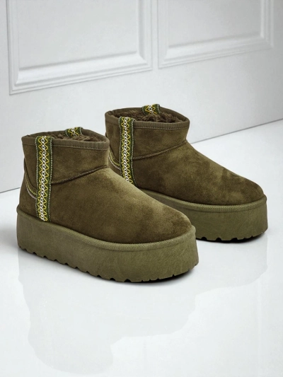 Bottes courtes de style bottes de neige pour femmes Althea