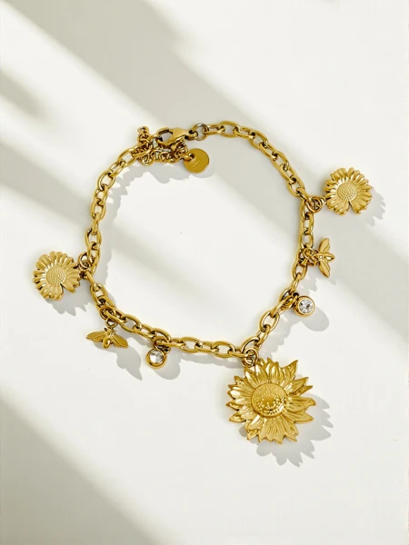 Bracelet Solis Serenitas – breloques style Antica