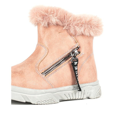 Bottes de neige roses pour enfants avec fourrure Nicia - Footwear