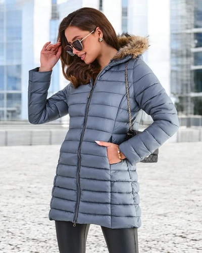 Veste d'hiver matelassée pour femme de Royalfashion