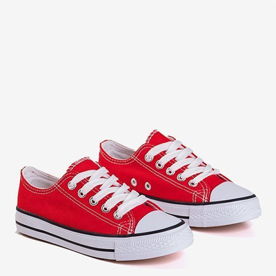 Sneakers pour enfants Red Franklin - Footwear