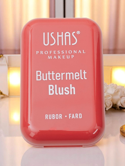 USHAS Fard à joues compact couleur Pink Crush