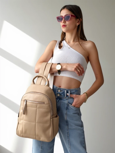 Sac à dos en éco-cuir Royalfashion pour femmes