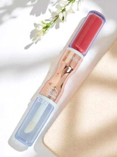 Rouge à lèvres et gloss transparent 2-en-1 Stay Curious