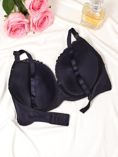Royalfashion Soutien-gorge rembourré femme avec dentelle Élégance Dentelle