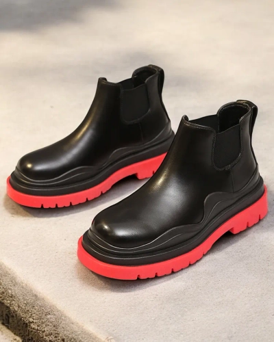 Royalfashion Bottes à enfiler pour femmes Derri