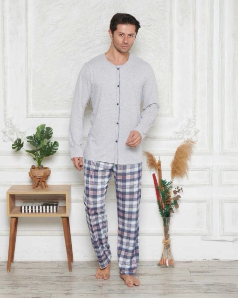 Pyjama pour hommes en coton Royalfashion
