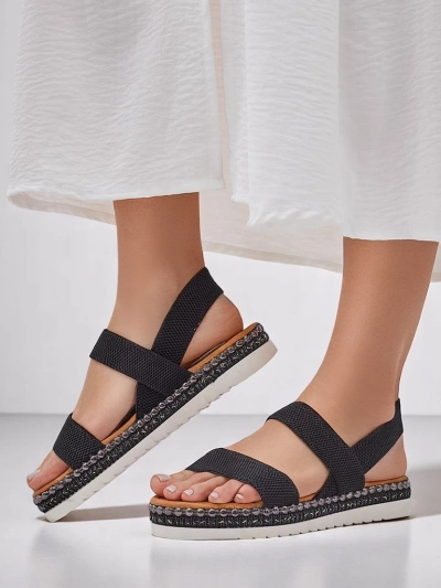Sandales Royalfashion pour femmes avec une semelle décorative Zindas