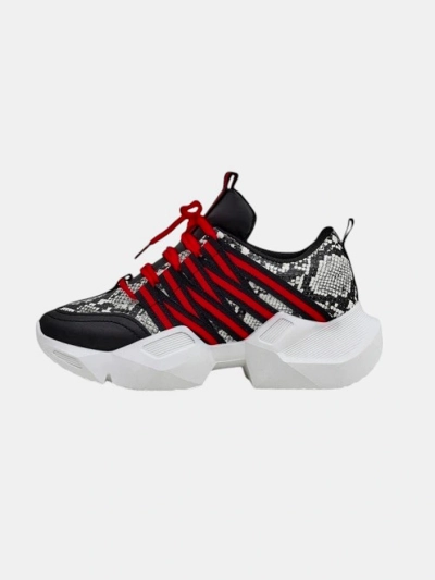 Baskets de sport Royalfashion pour femmes sur une semelle plus épaisse Ivvert