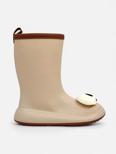 Royalfashion Bottes en caoutchouc pour enfants Yeux rigolos