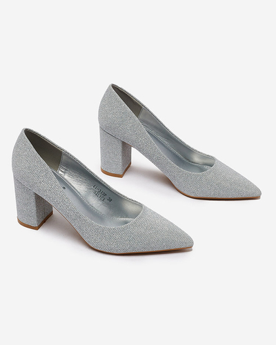 Royalfashion Femmes Eotira Glitter Stiletto Post Top pumps