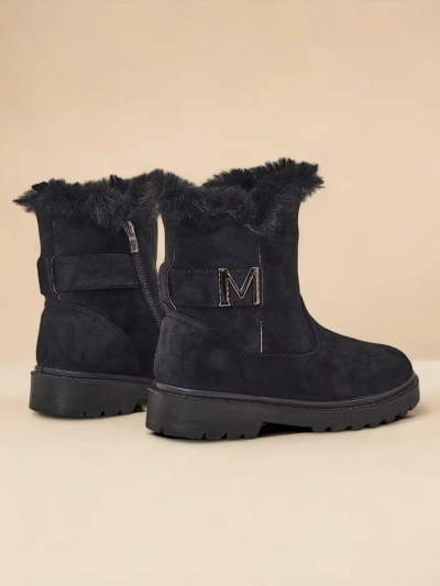 Royalfashion Bottes de Neige pour Femmes Fiofi
