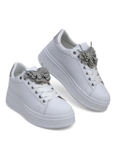 Baskets de plateforme Royalfashion pour femmes avec Obellay en papillon