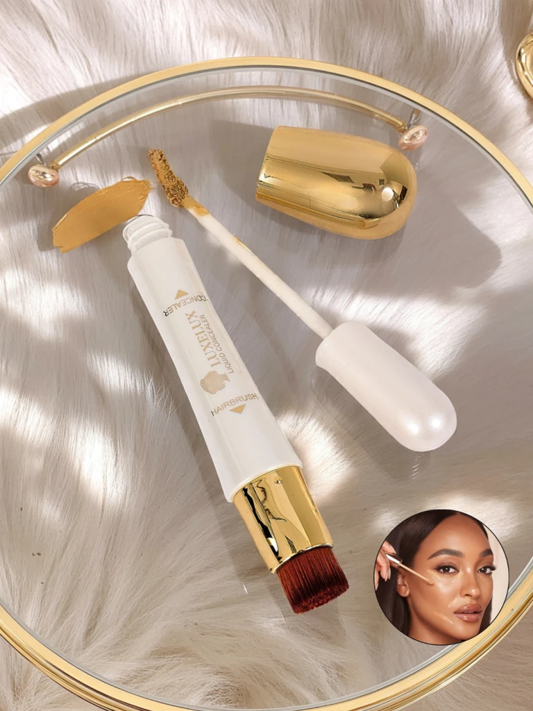 Aurelia Luxelux Concealer – correcteur liquide avec hairbrush 24H Waterproof