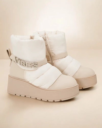 Royalfashion Bottes de neige pour femmes Figior