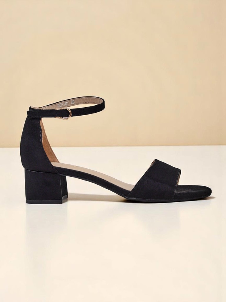 Royalfashion Sandales à talons bas SoftHeels pour femmes