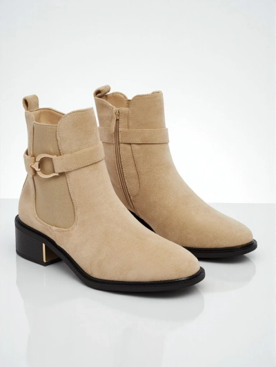 Bottines pour femmes en éco-daim Calivra
