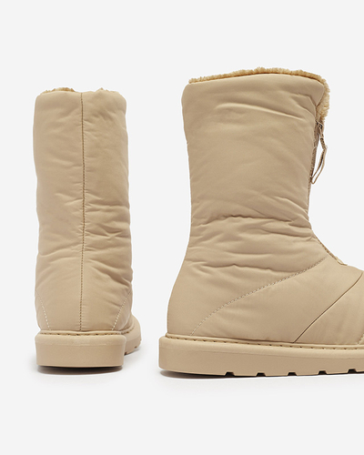Chaussures pour femmes Elysium marron clair pour l'hiver