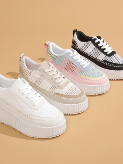 Baskets plateforme pour femmes Royalfashion Siserra
