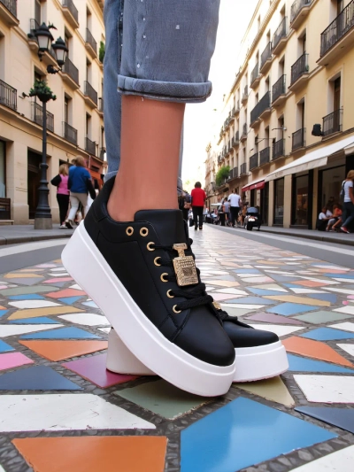 Royalfashion Baskets sportives pour femmes Kisoffi