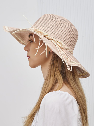 Royalfashion Chapeau de paille femme Liren