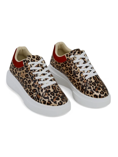 Royalfashion Baskets de sport perforées pour femmes Leopess