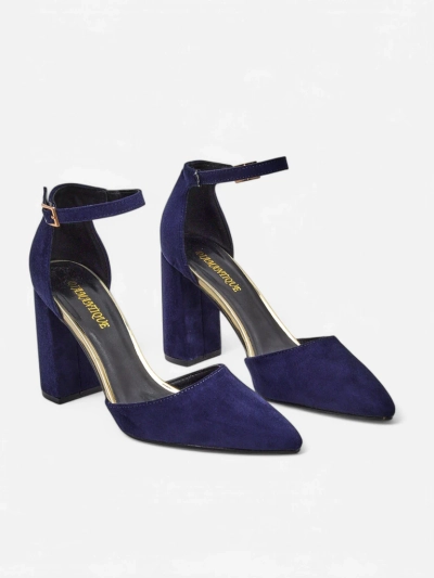 Royalfashion Escarpins en suède écologique pour femmes Calde