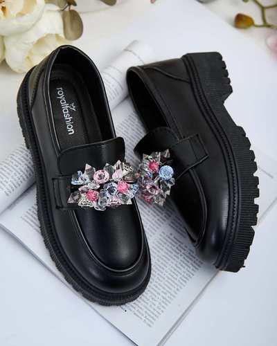 Royalfashion Mocassins pour femme avec perles colorées Karonia
