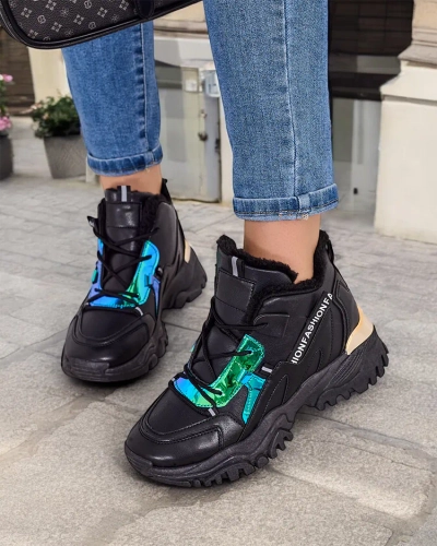 Baskets pour femmes Royalfashion avec doublure chaude Potomi