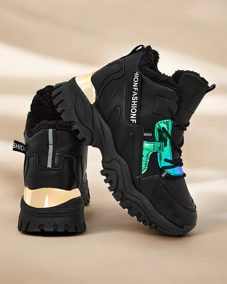 Baskets pour femmes Royalfashion avec doublure chaude Potomi