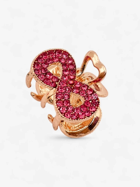 Royalfashion Pince à cheveux avec zircons TwinkleGrip