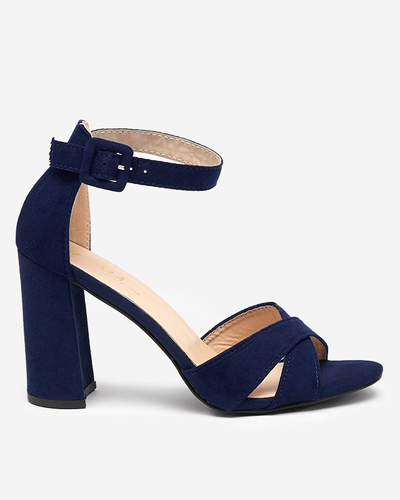 OUTLET Sandales femme bleu marine sur le poteau Lexyra - Footwear