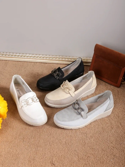 Mocassins Royalfashion pour femmes sur un petit talon Hofride