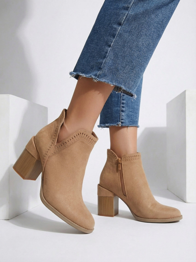 Bottines à talons pour femmes Royalfashion Vettot