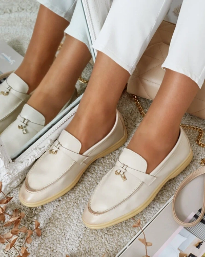 Royalfashion Élégants mocassins pour femme Leosi