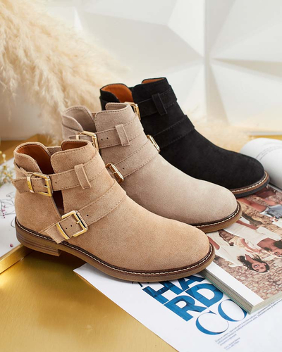 Royalfashion Bottes à découpes Geronsa pour femme