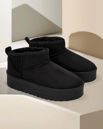 Royalfashion Bottes de neige courtes pour femmes Komano