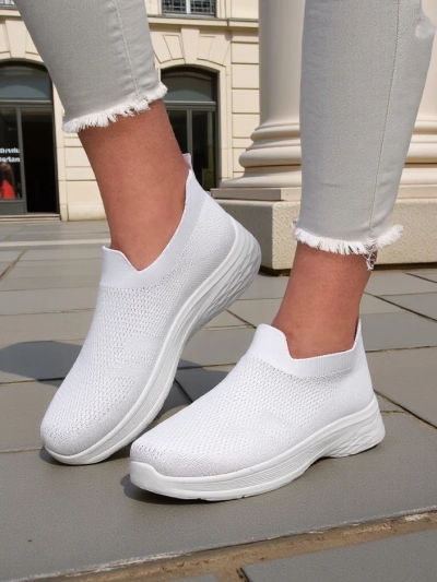 Royalfashion Chaussures de sport à enfiler pour femmes Milelles
