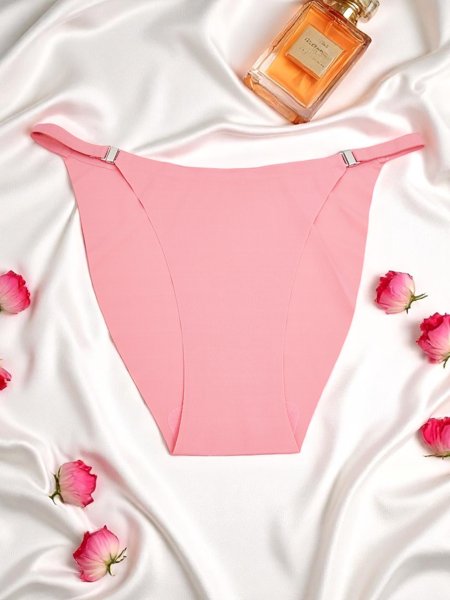 Royalfashion Culottes brésiliennes femme en microfibre découpées au laser Silky Brazilian