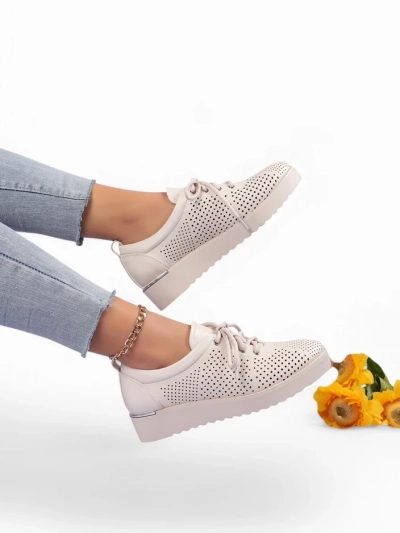 Royalfashion Mocassins perforés pour femmes Gofielle