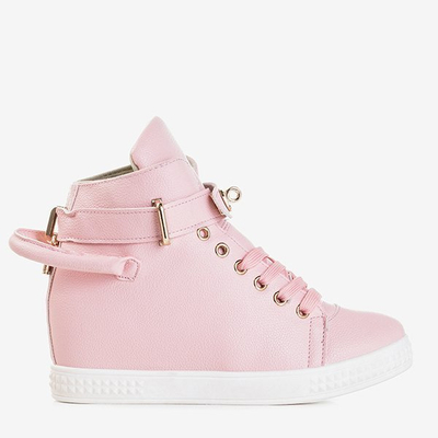 Baskets roses ornées d'or Harla - Footwear