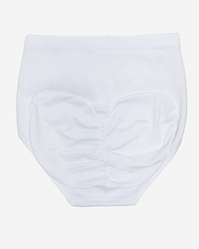 Culotte gainante blanche femme - Sous-vêtements