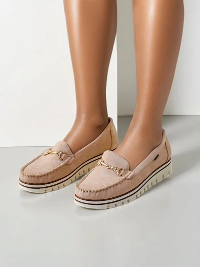 Royalfashion Élégantes mocassins pour femmes Borne