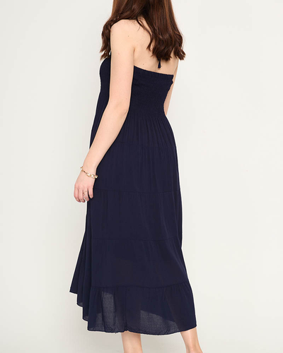 Robe midi marine GRANDE TAILLE - Vêtements