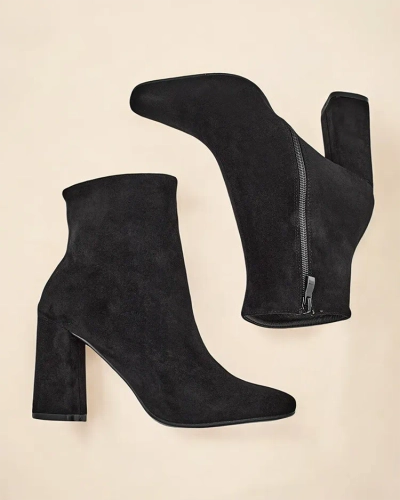 Bottines pour femmes en éco-suède Royalfashion sur Emoro