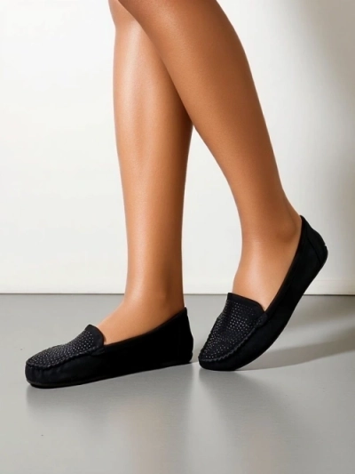 Mocassins Royalfashion pour femmes avec des strass Ezuess