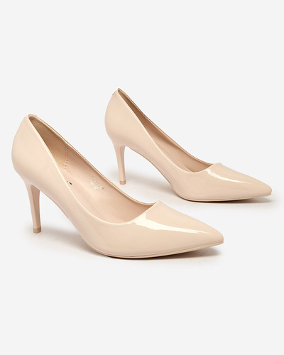 Royalfashion Escarpins laqués pour femme à talon aiguille Emeriers