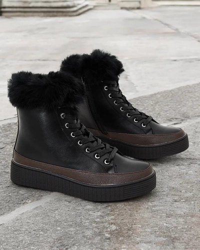 Royalfashion Bottes hautes pour femmes Rogeri