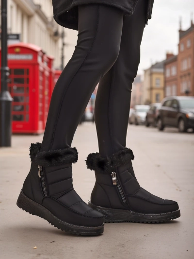 Royalfashion Bottes de neige pour femmes Fiego