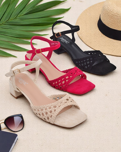 Sandales ajourées Royalfashion pour femmes Azopi